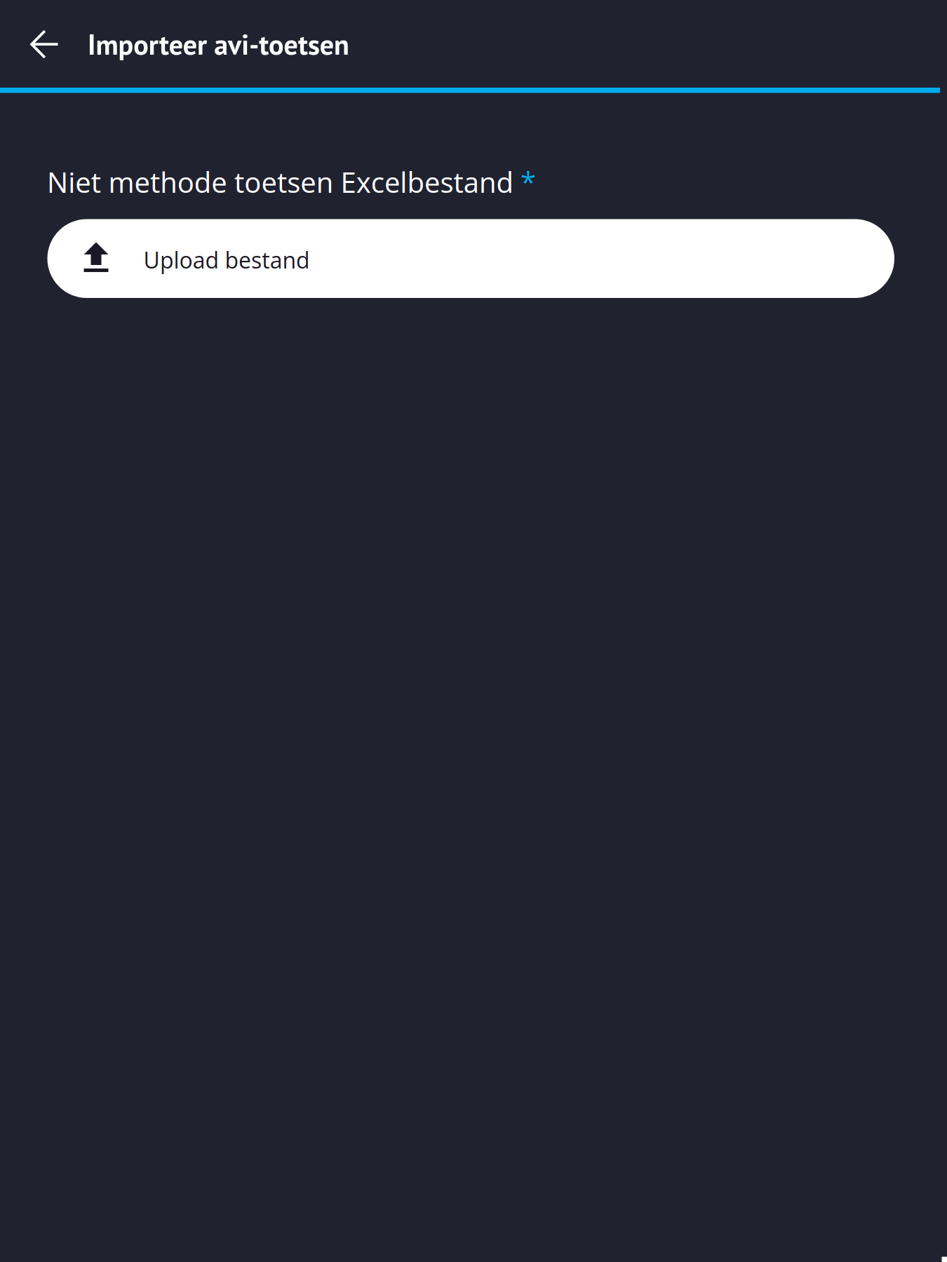 Screenshot hoe importeer ik leestoetsen